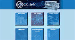 Desktop Screenshot of oksoft.cz